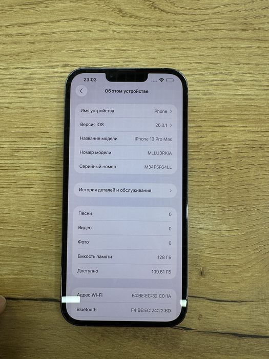 Iphone 13 pro max 128 gb