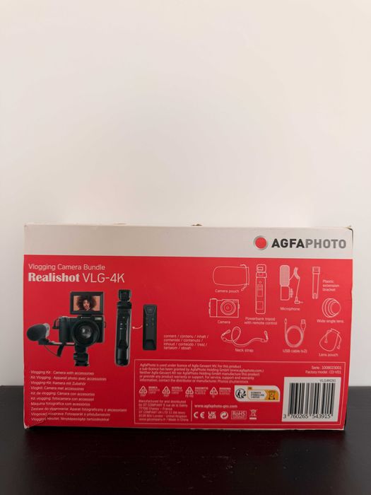 AgfaPhoto VLG-4K Vlogging Camera Bundle