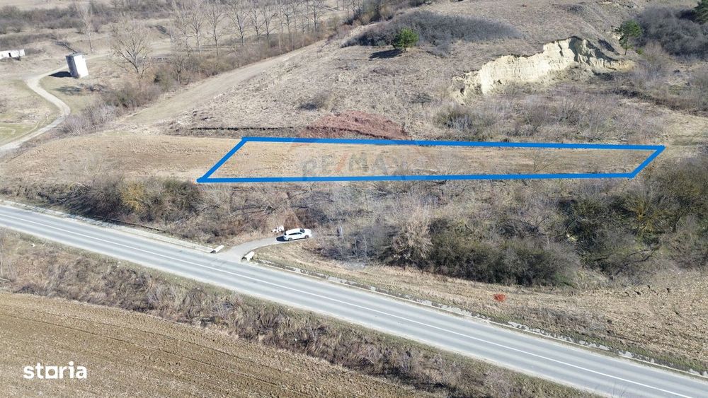 Teren extravilan 2.000 mp – cu acces direct la DN spre Moșna