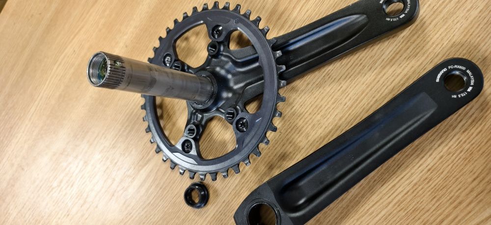 Куребел Shimano GRX FC-RX600 ,40T,172,5mm,1x10,11 speed