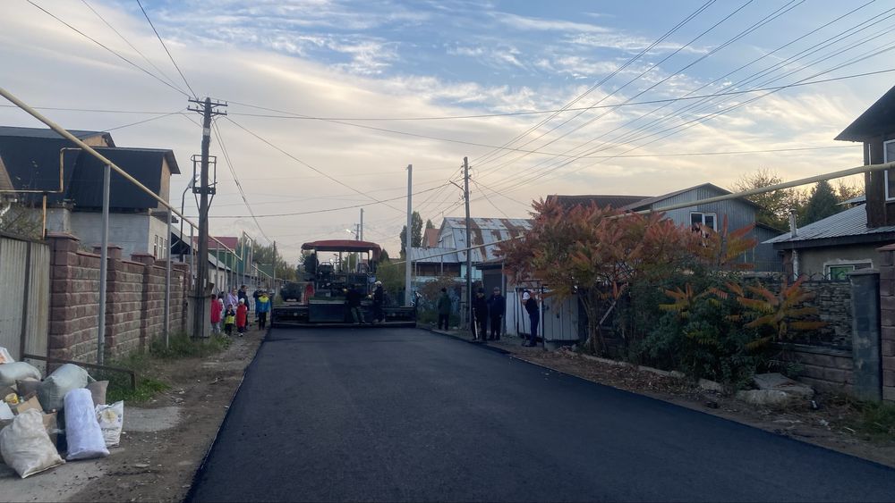 Асфальтирование / Укладка асфальта