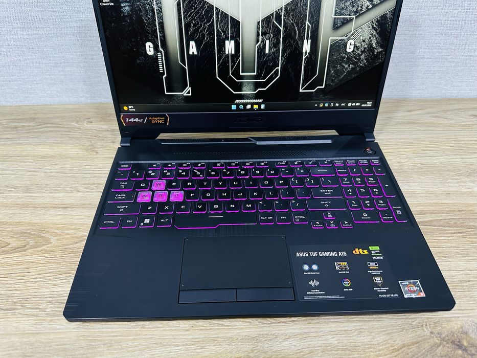 ASUS TUF Ryzen 5+RTX2050 на базе DDR5 Топовый, Мощный, Игровой ноутбук