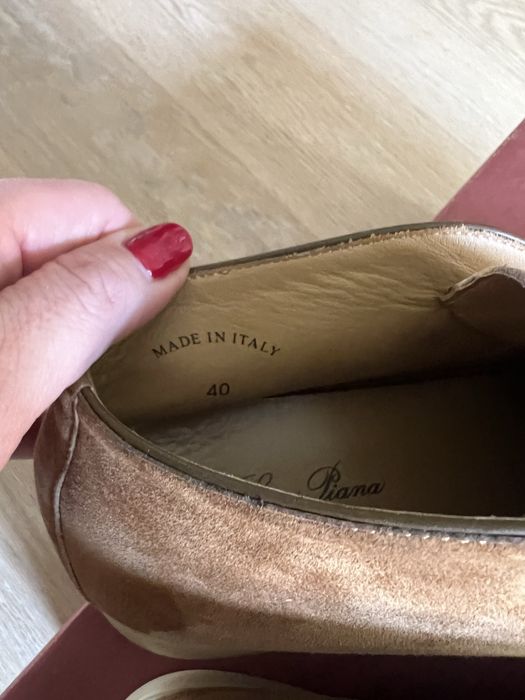 Loro Piana classic nubuck desert boots