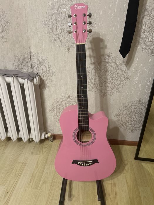 Гитара Belucci BC3810 розовая