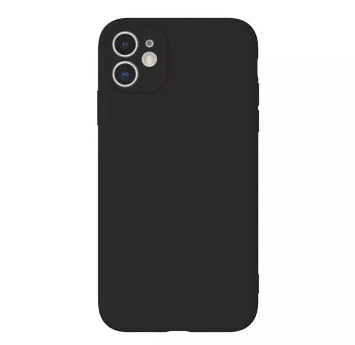 Iphone 12/13 PRO MAX Husa Silicon Perfect Fit Protectie Camera Black