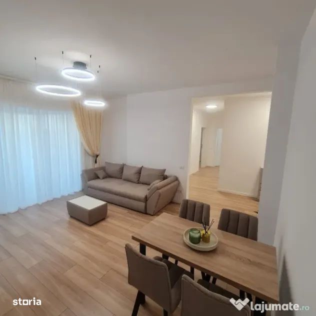 3 camere/Otopeni/bloc nou/super finisaje/parcare/gradina