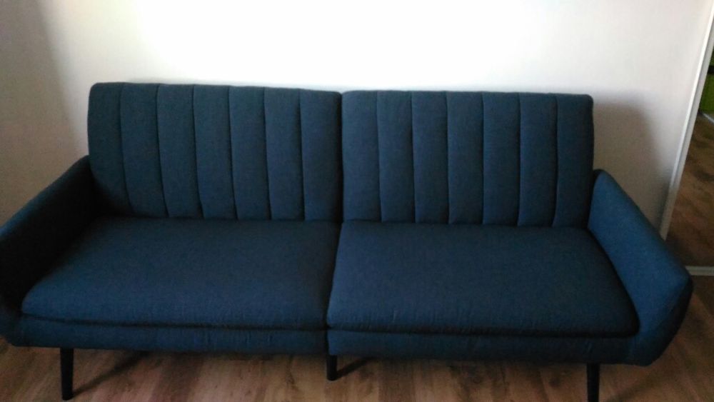 Canapea extensibila turcoaz