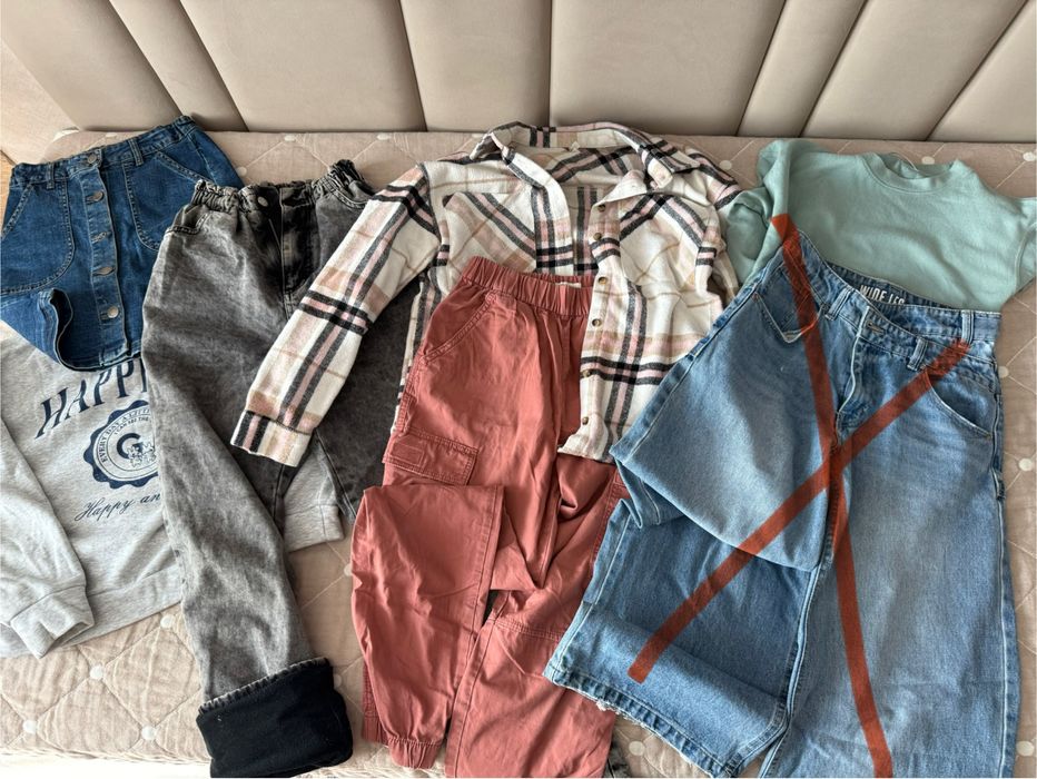 Пакет модных вещей для девочки на рост 152-158