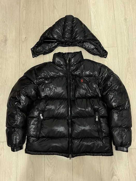 Geaca Polo Ralph Lauren groasa iarna puffer NFC QR