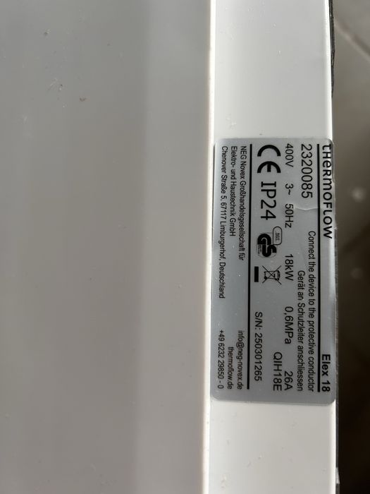 Instant apa calda Thermoflow Elex18