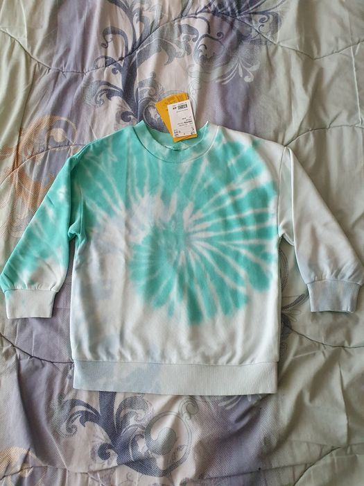 H&M блуза с дълъг ръкав 110-116см