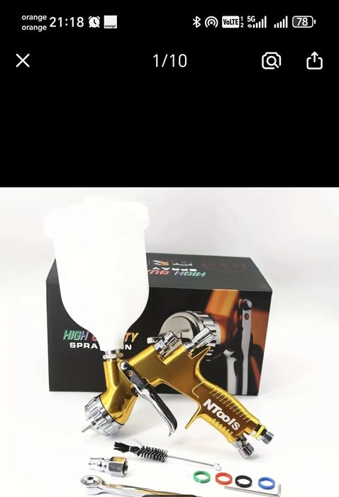 Pistol de vopsit ca devilbiss/replica