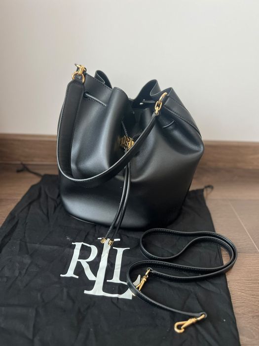 Оригинална LAUREN RALPH LAUREN – Andie leather bag
