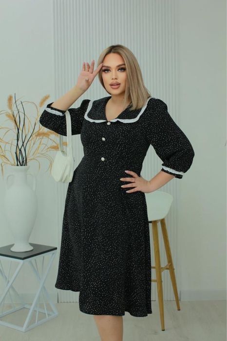 Платье в горошек