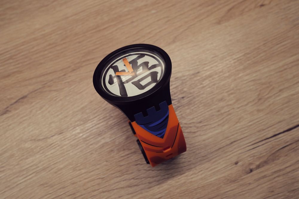 Ceas Swatch X Limited Edition Dragon Ball Z Goku SB01Z101 perfect