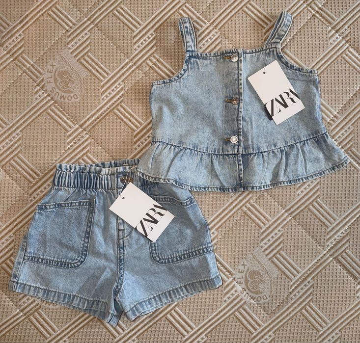 Tricou și pantaloni scurți Zara 104cm