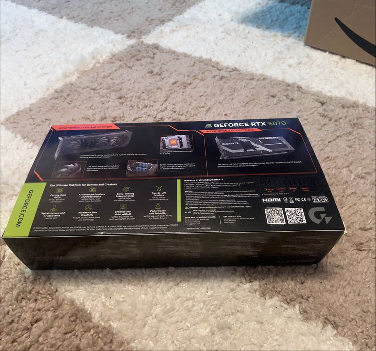 GIGABYTE GeForce RTX 5070 Gaming OC 12G