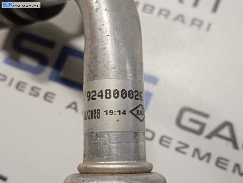 Conducta Furtun AC Aer Conditionat Clima Dacia Sandero 1.5 DCI 2007 - 2012 Cod 924800026 [M4116]