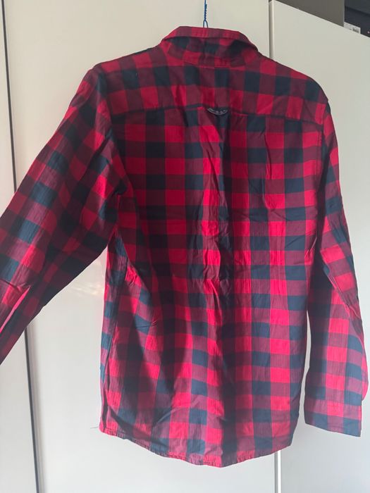 Cămașa Pull & Bear, bărbați, în cu carouri, mărimea S