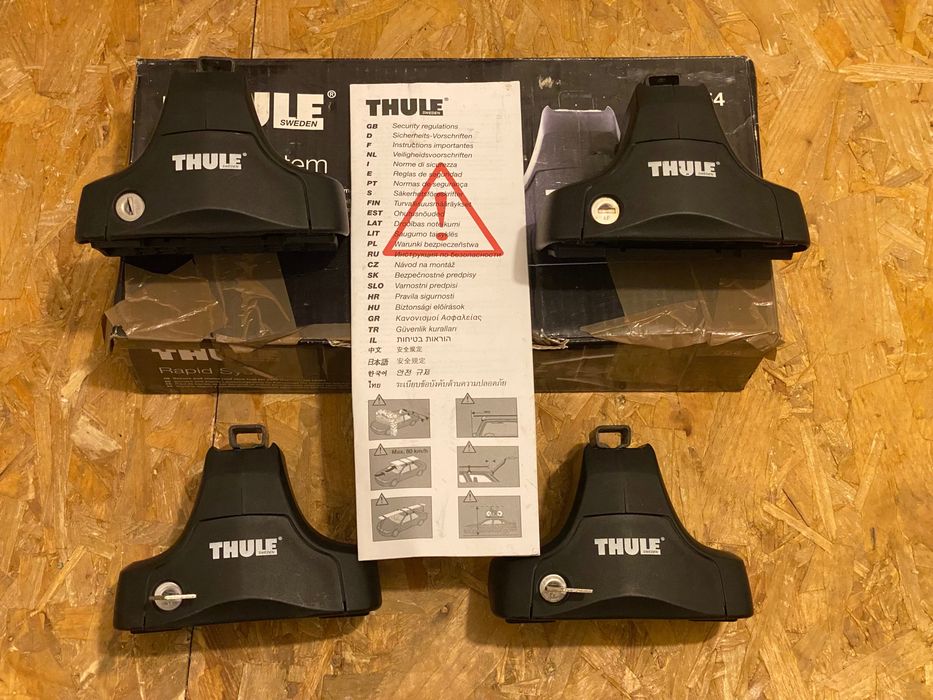 Bare transversale Thule 754 Rapid System