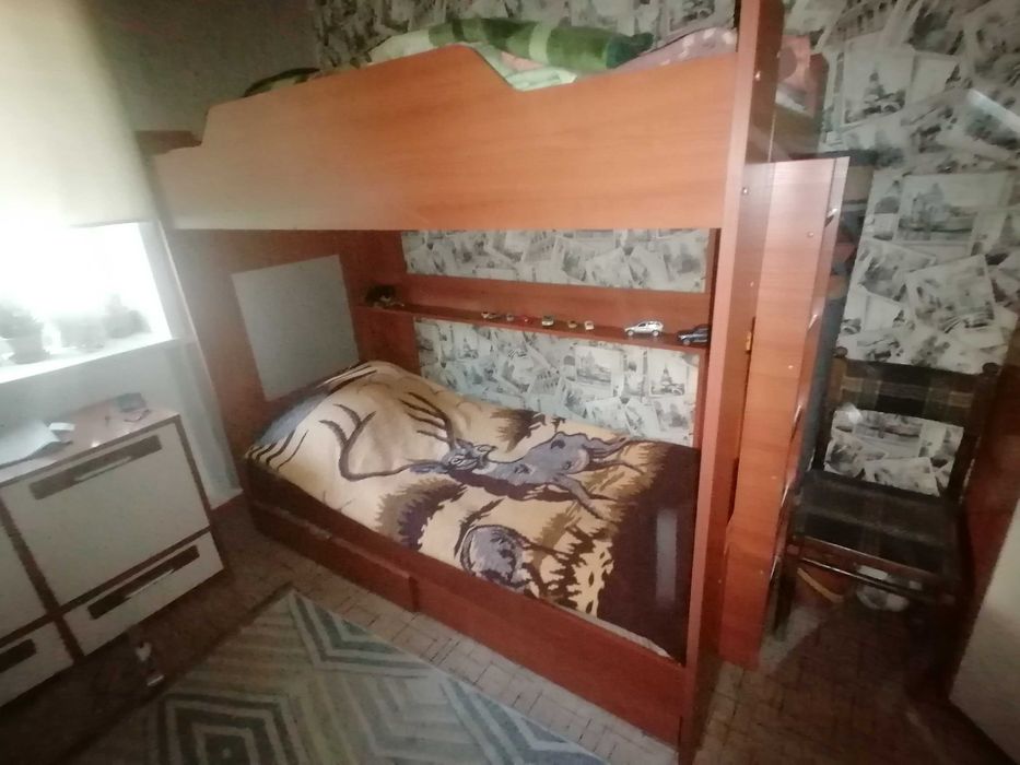 Кровать детская двухъярусная