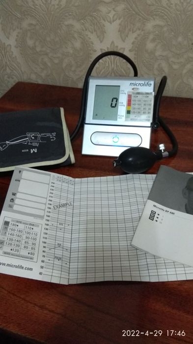 Тонометр полуавтоматический Microlife BP A80