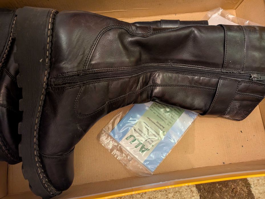 Cizme dama piele, Dockers Îmblănite | Mărimea 36 | Super preț