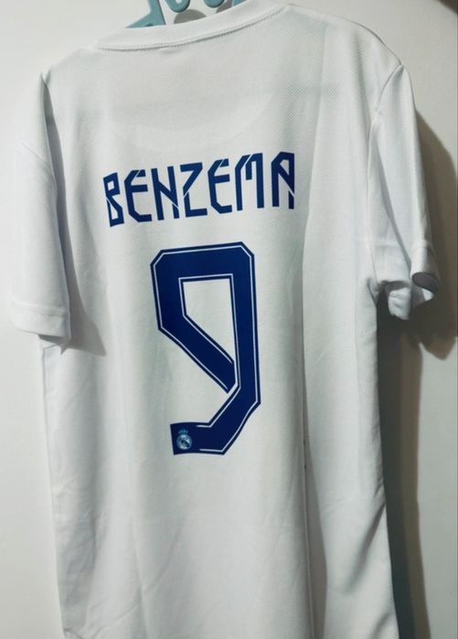 Tricou copii Real Madrid Benzema #9 – 12 ani (158 cm) – Nou