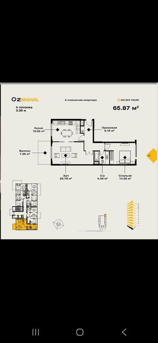 OZ Mahal жк 3/10/15 квартира продается