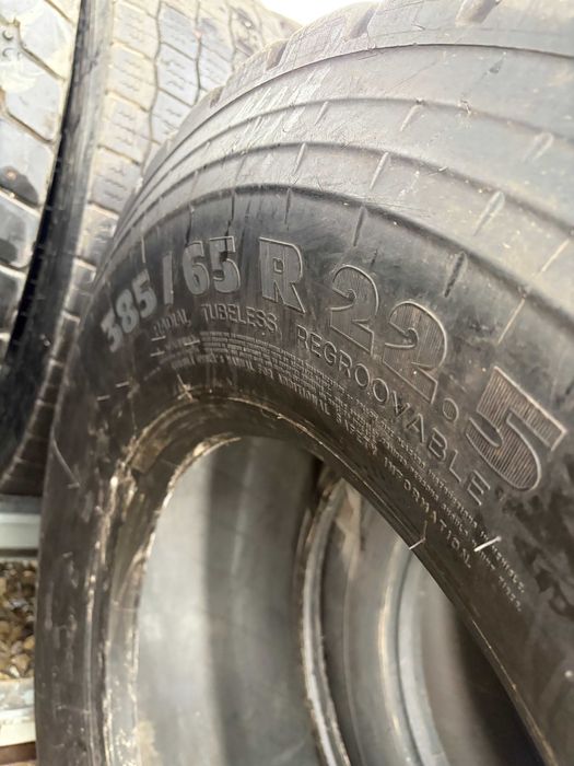 Anvelope Camion 385/65- Stare foarte buna, livrare rapida, garantie!