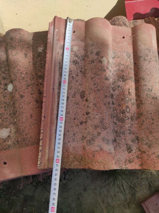 Tigla din beton folosita