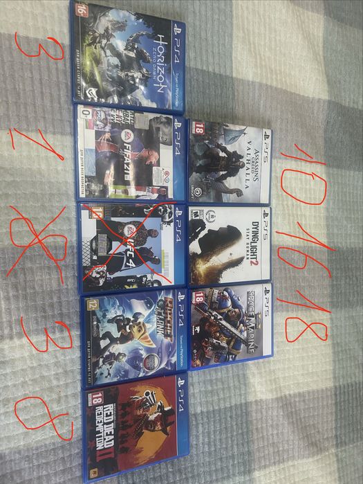 Диски ps4 и ps5 продажа .