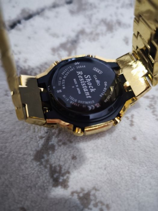 Ceas Casio G-SHOCK metalic auriu