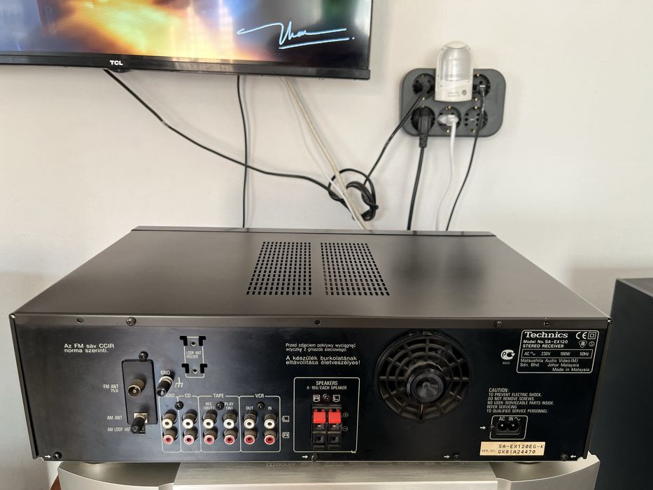 Amplituner Technics SA-EX120 80w pe canal impecabila