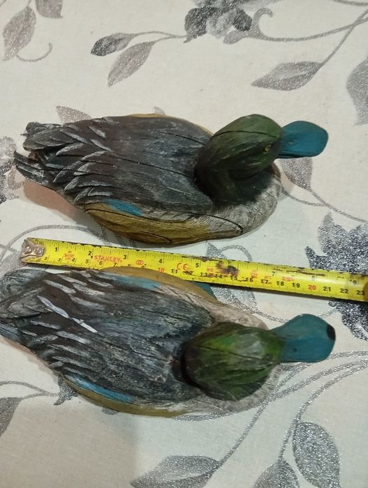 Set două Rațe din lemn