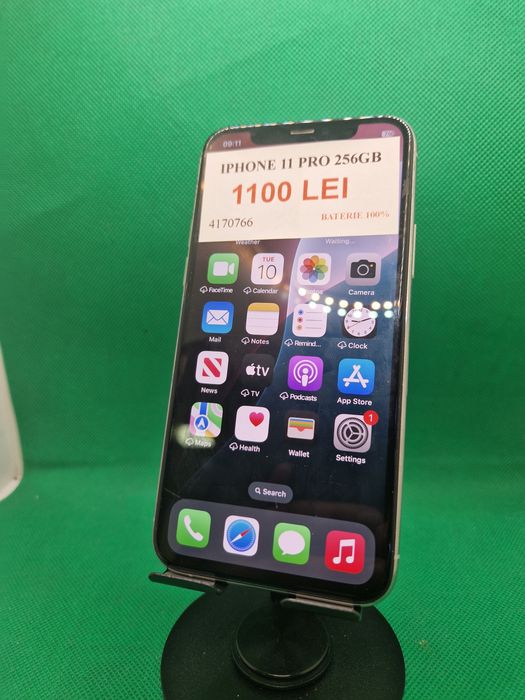 Iphone 11 pro 256gb 100% bat•Amanet Lazar Crangasi•41707
