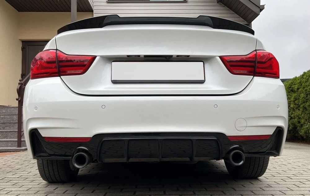 Eleron Spoiler Portbagaj Lip M Style BMW Seria 4 F36 - Negru Lucios
