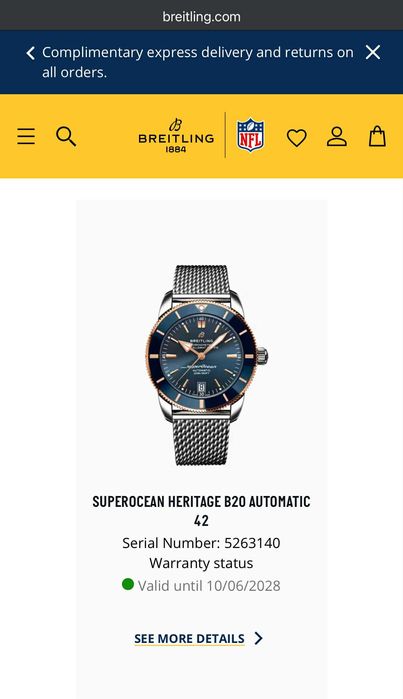 Breitling Superocean Heritage B20 Automatic 42