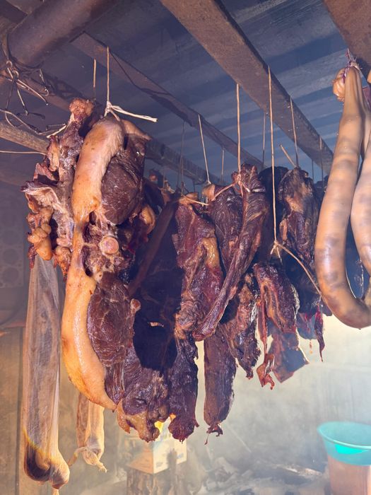 Копченое мясо конины