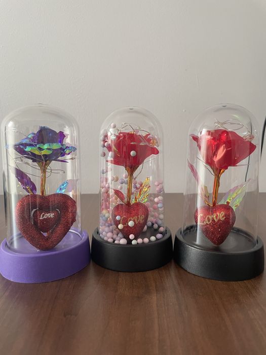Trandafir In Cupola Cadou de Valentines Day