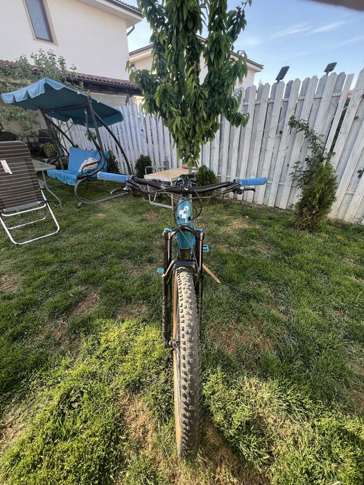 Bicicleta full suspension enduro cube stereo 140 race conditie buna