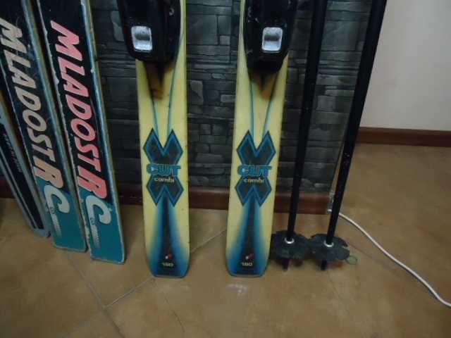 ски Младост , ски rossignol ,с апаратите / щеки scott