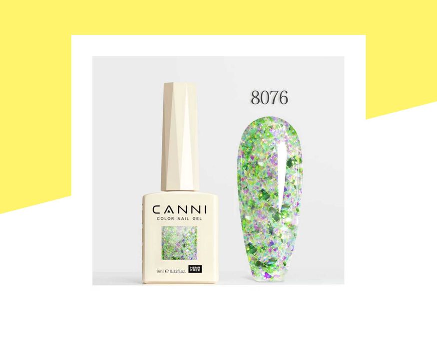 Професионален хипоалергенен гел лак серия „Prism Flash“ CANNI – 9 мл.