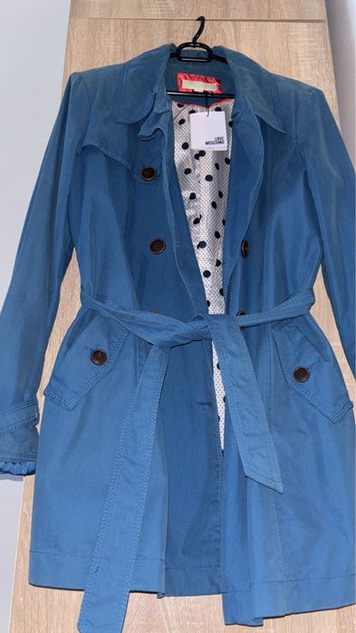 Trench coat jacheta LOVE MOSCHINO