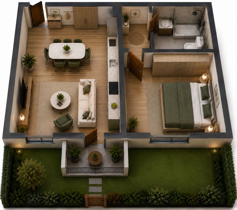 Direect Proprietar I 0% Comision | Apartament Gradina Pipera