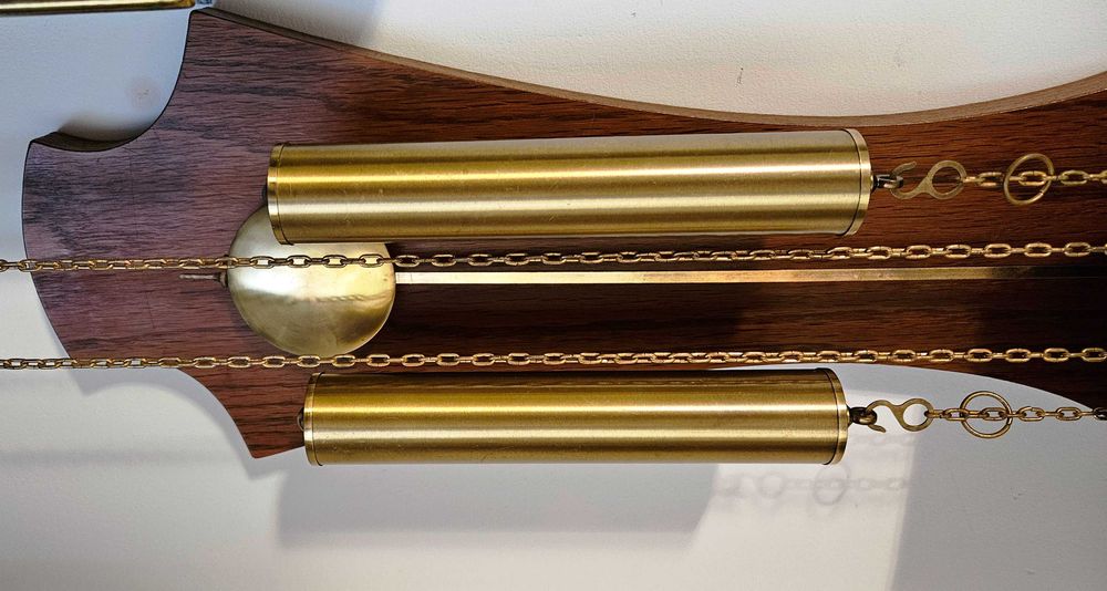 Ceas de perete cu pendula si 2 greutati SBS Feintechnik 2