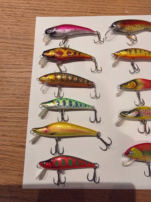 Продавам колекция от ръчно изработени воблери.