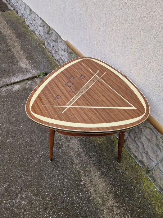 Уникална рядка антикварна немска масичка