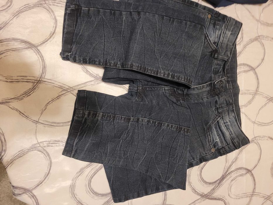 Pantaloni/blugi, baieti, marca Destination, marimea 146, negri