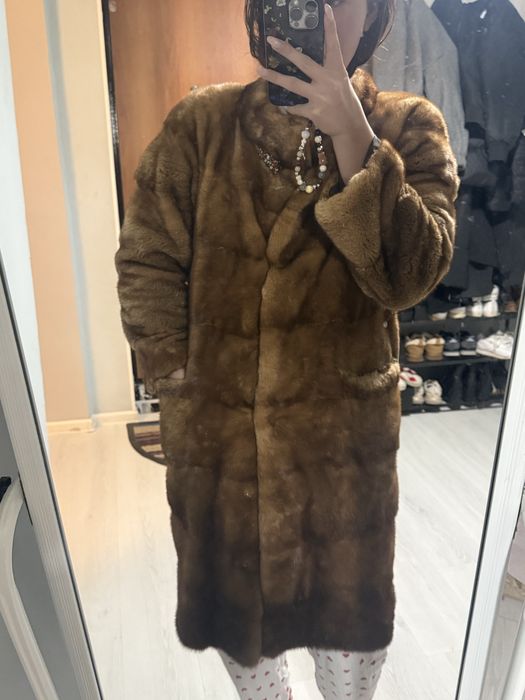 Шуба натуральная норка